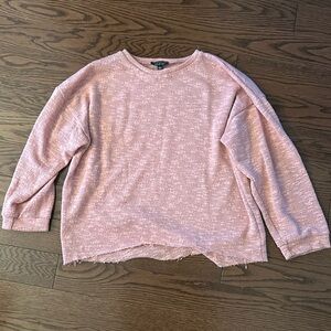 Topshop pink long sleeve